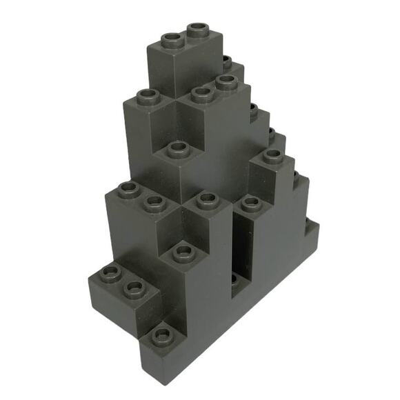 Lego Castle Rock Panel Gray Castello 6083 - 1 Piece - Picture 4 of 5